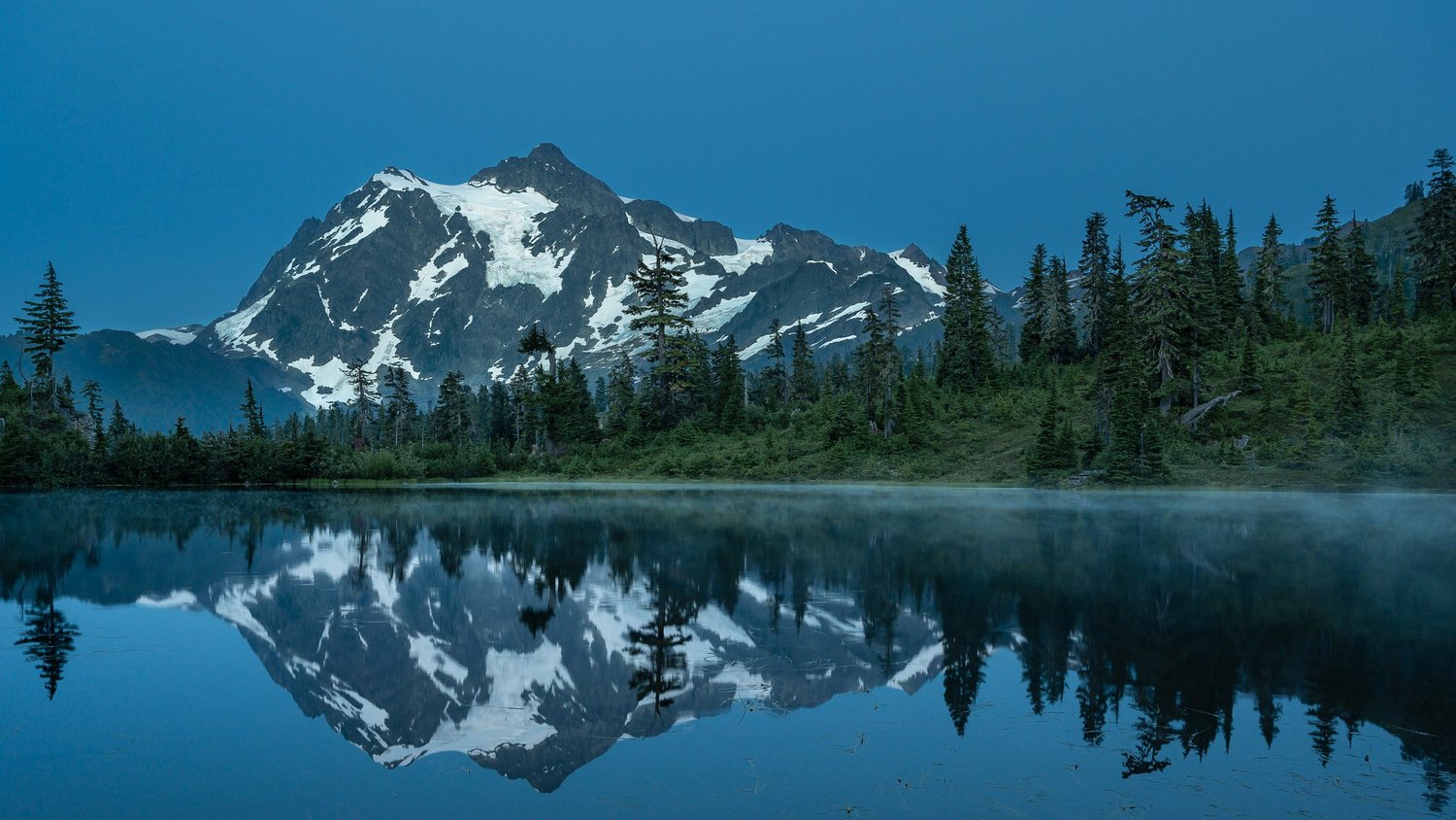 Blue Hour on Mount Shuksan